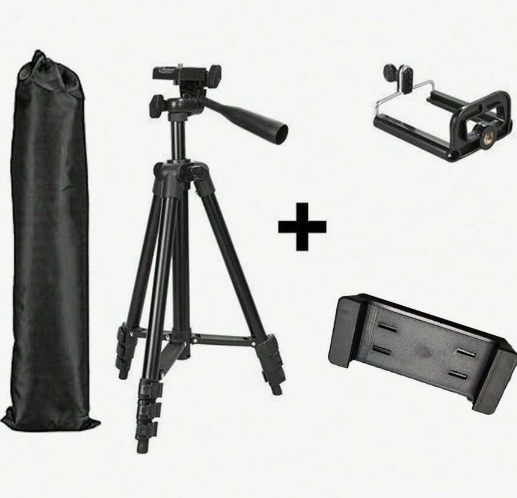 Portable Aluminum Phone & Camera Tripod