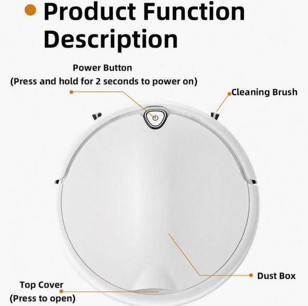 Smart 3-in-1 Robot Vacuum & Mop