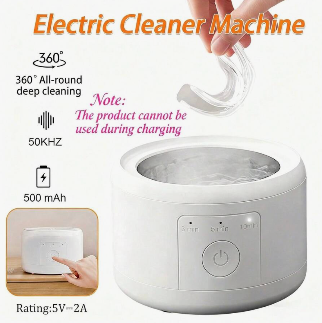 Ultrasonic Cleaner – 3-Mode Digital Cleaning Machine with Timer for Jewellery & Dental Accessories