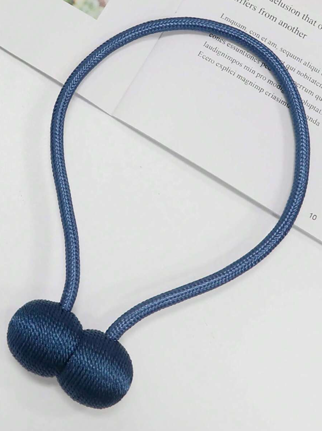 Magnetic Curtain Tie Backs – 2 Piece Curtain Holder Set
