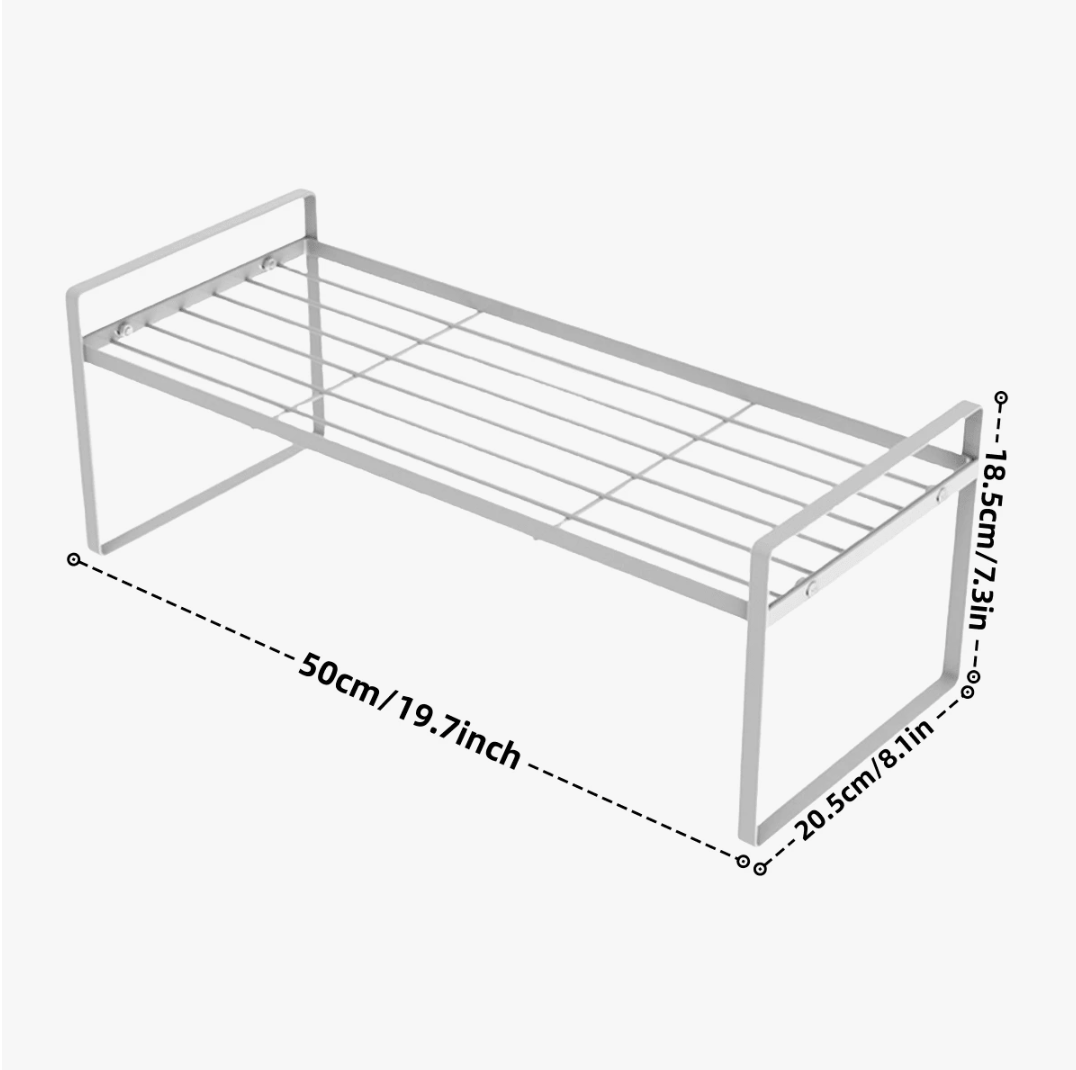 2-Tier Kitchen Countertop Organiser Rack