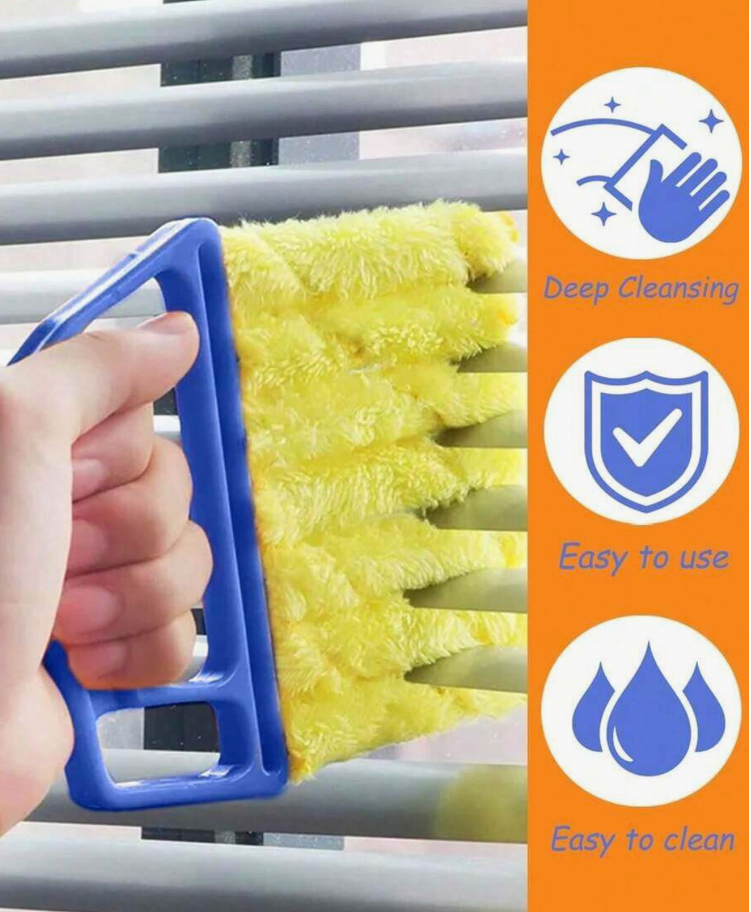 Microfiber Blind & Vent Cleaning Brush