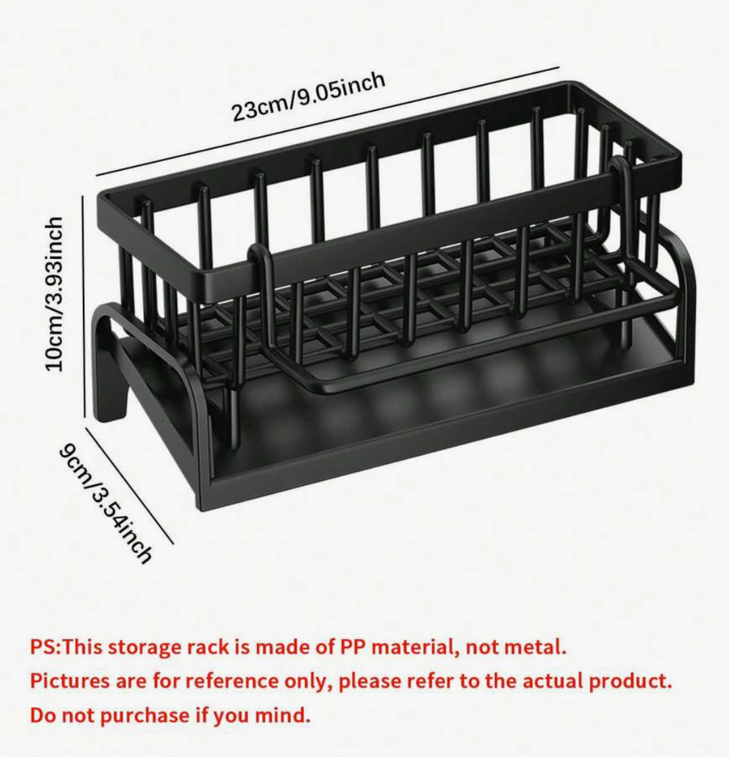 Multi-Functional Sink Storage & Sponge Rack