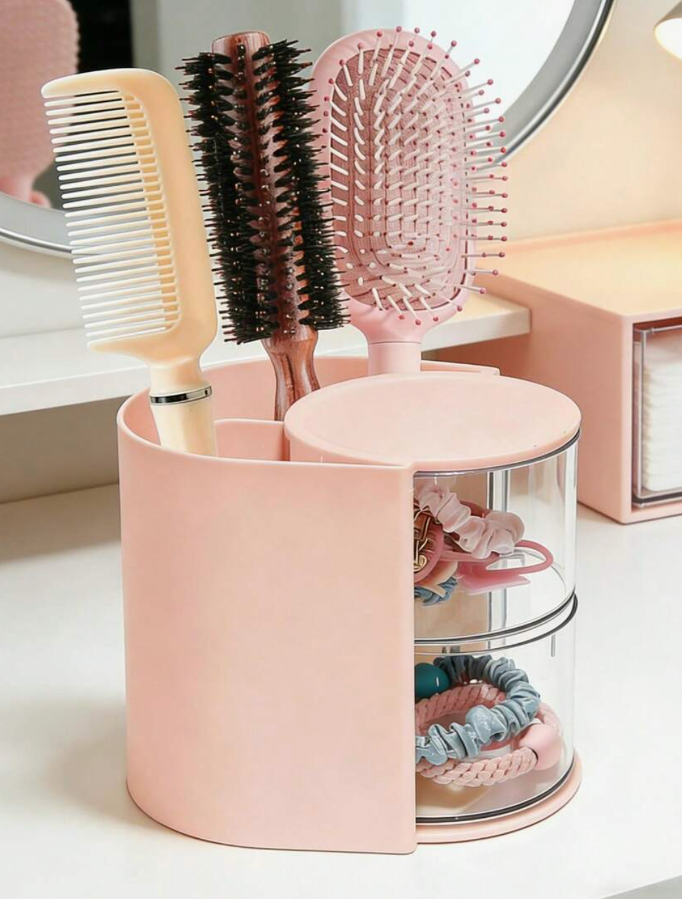 Rotating Multi-Layer Hair Accessory Organiser