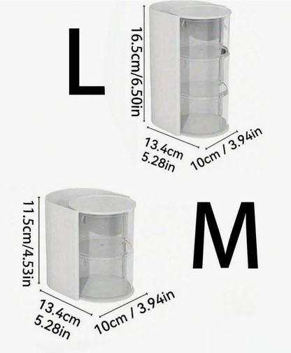 Rotating Multi-Layer Hair Accessory Organiser