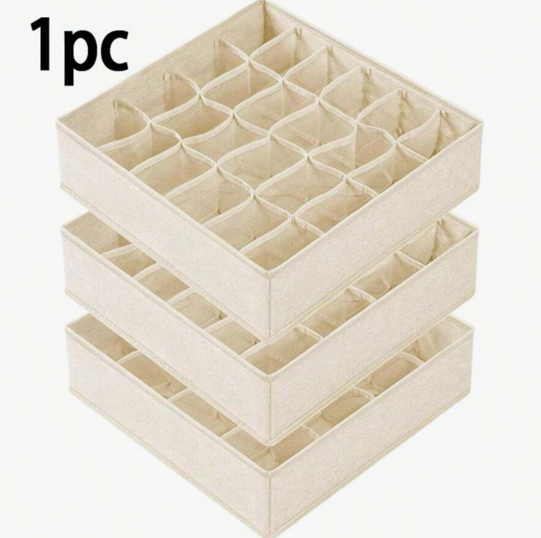 20-Compartment Underwear & Sock Drawer Organiser