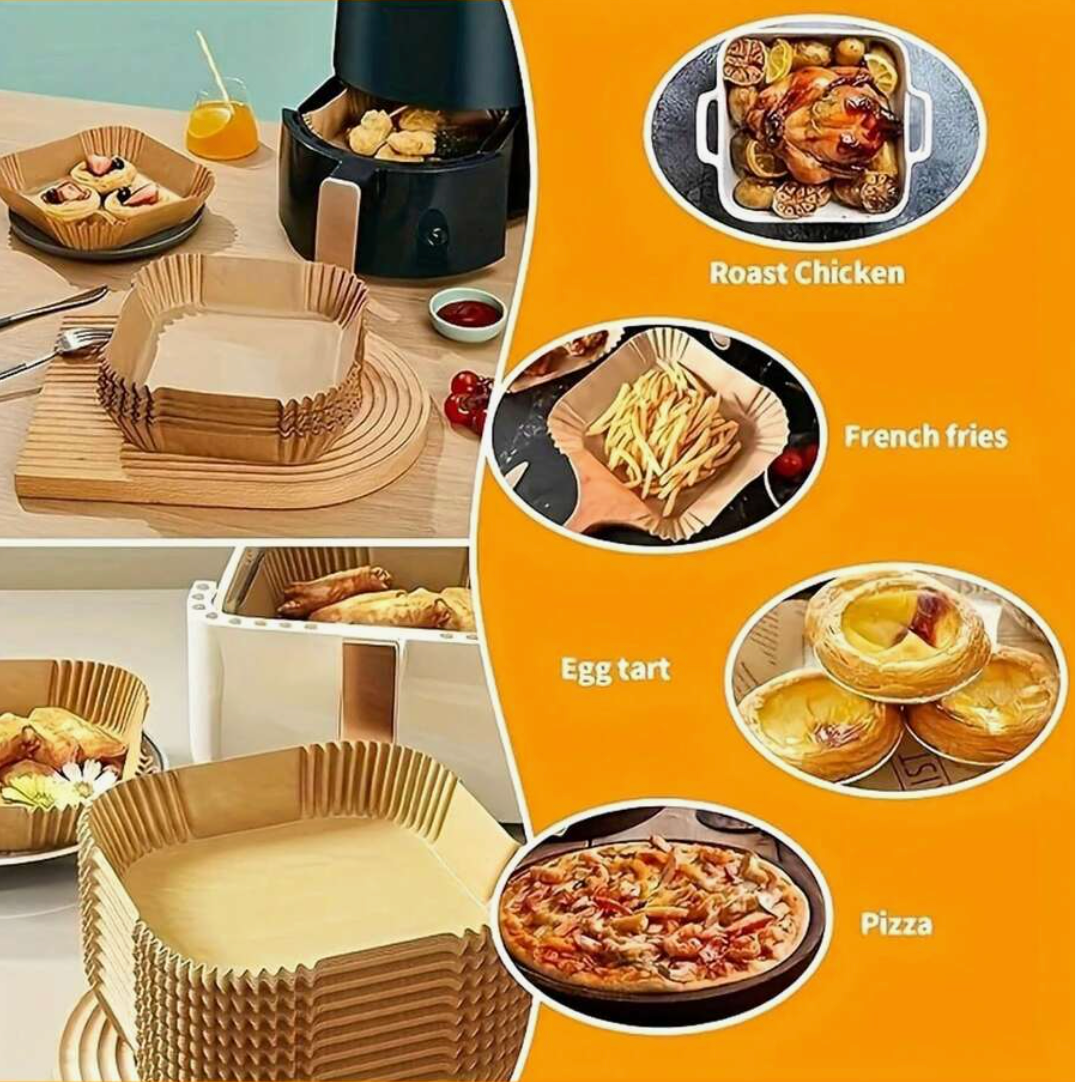 Premium Non-Stick Air Fryer Liners
