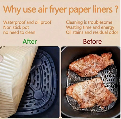 Premium Non-Stick Air Fryer Liners