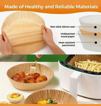 Premium Non-Stick Air Fryer Liners