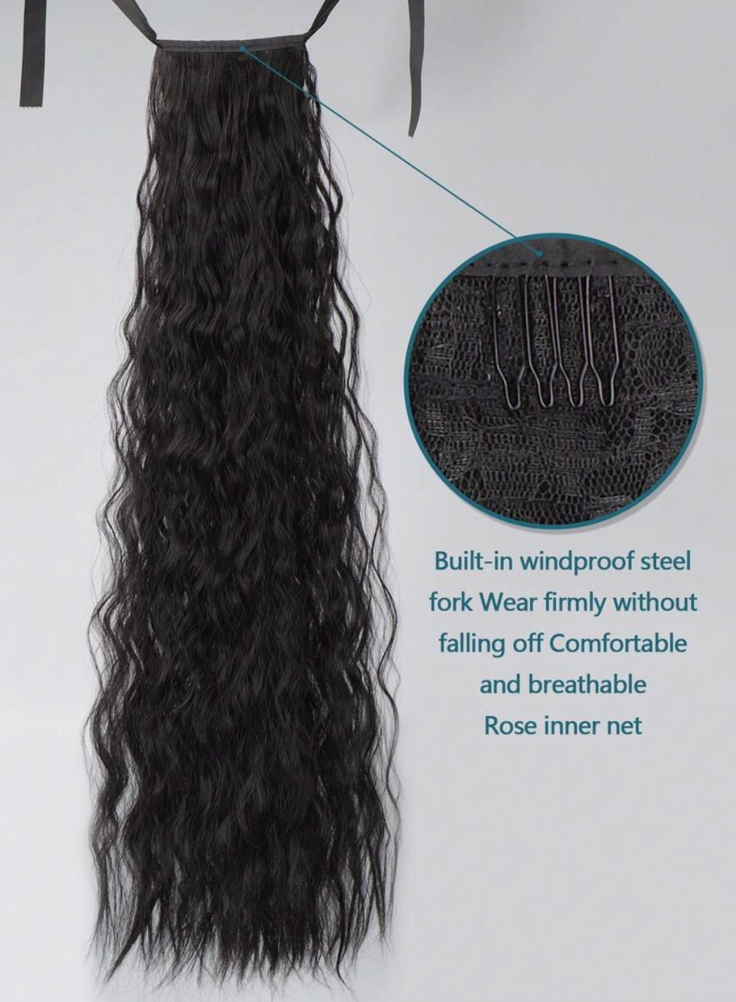 Long Curly Synthetic Hair Extensions
