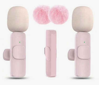 Wireless Lavalier Microphone for Android & Apple