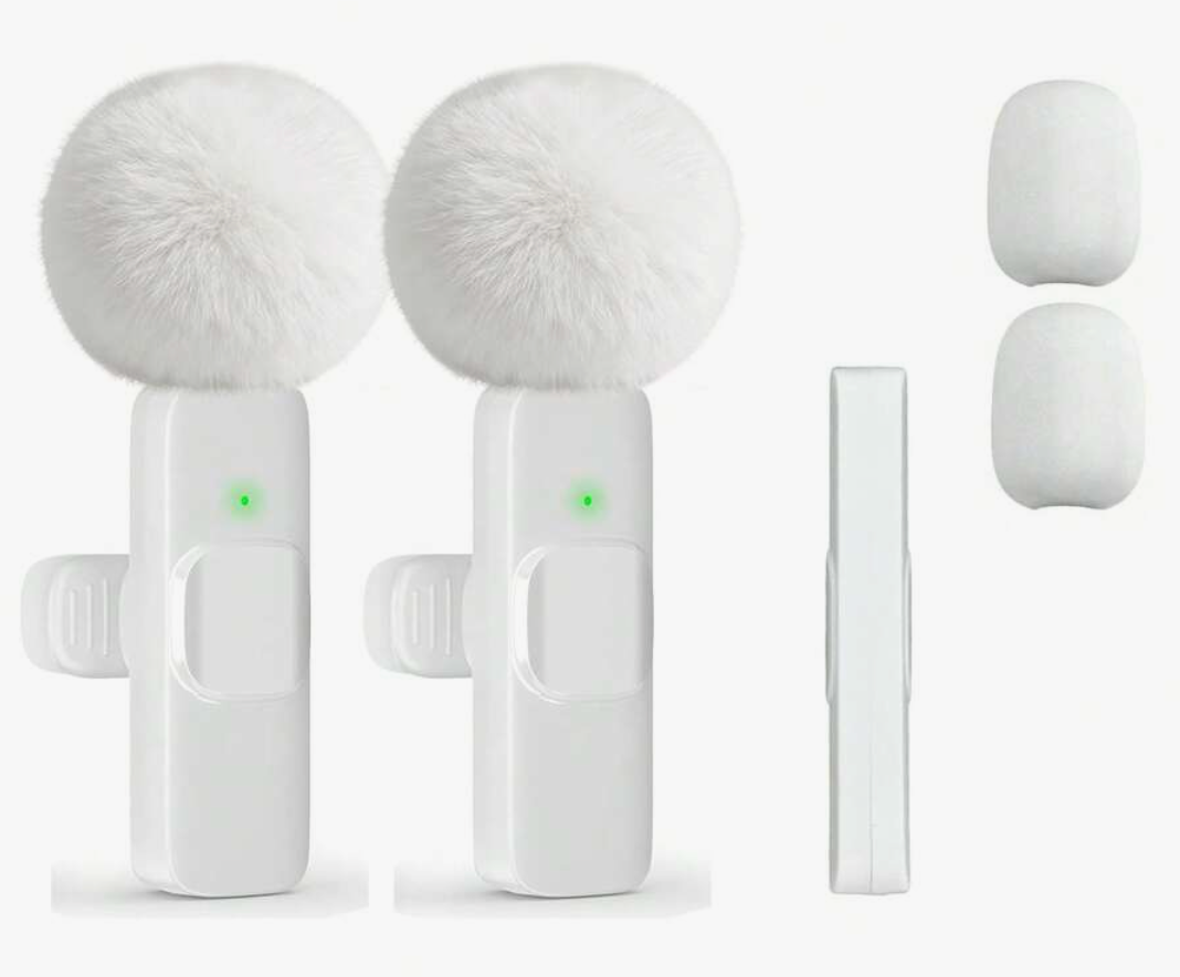Wireless Lavalier Microphone for Android & Apple