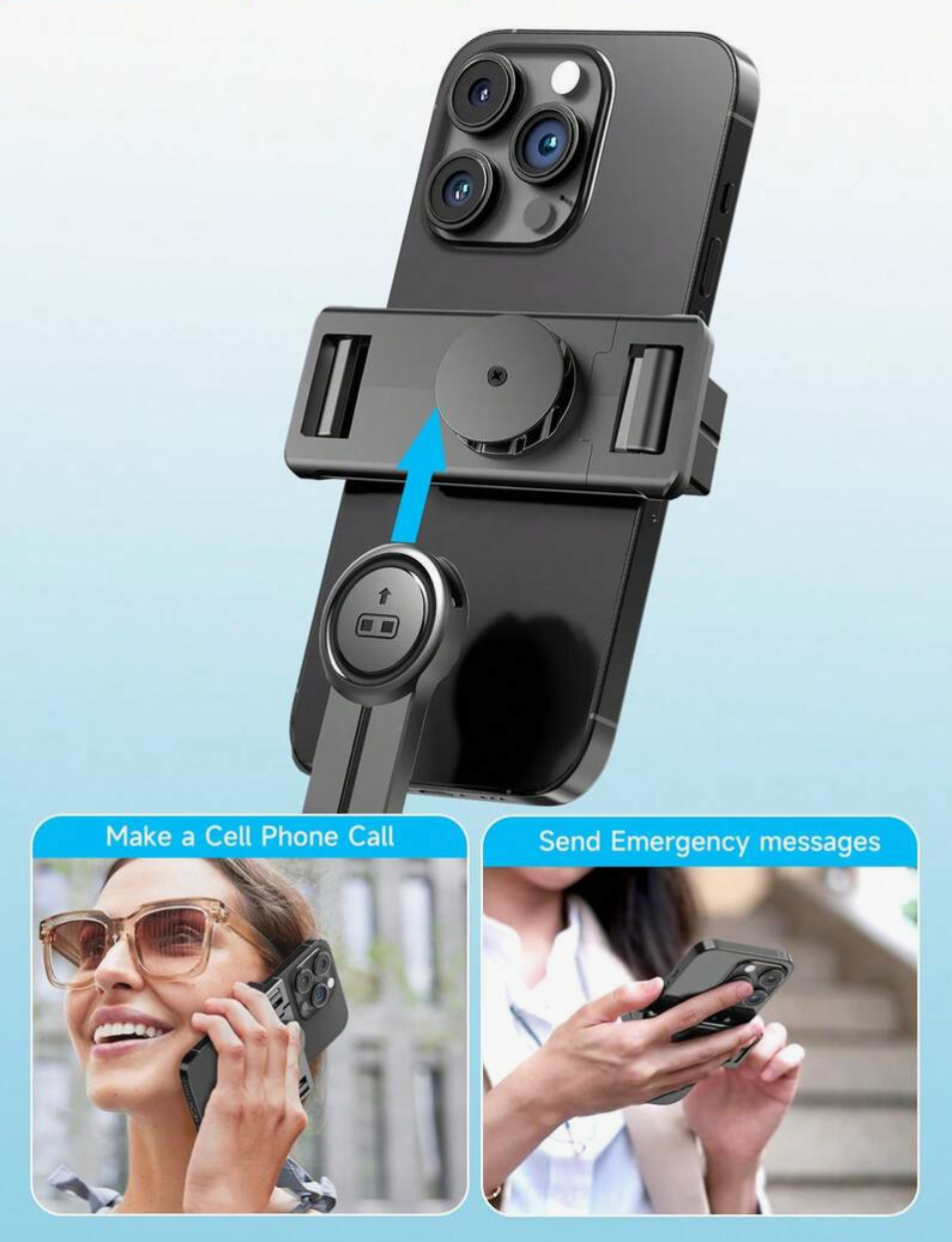 Wireless Selfie Stick Tripod with LED Light