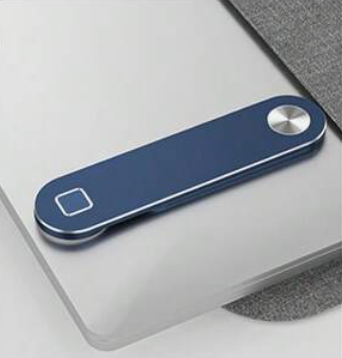 Aluminum Laptop Side-Mount Phone Holder