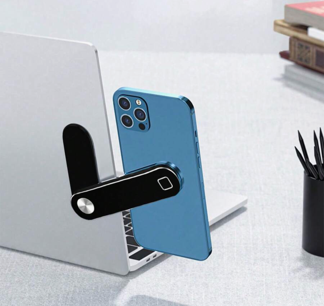 Aluminum Laptop Side-Mount Phone Holder