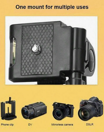 Portable Aluminum Phone & Camera Tripod