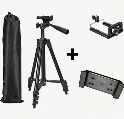Portable Aluminum Phone & Camera Tripod