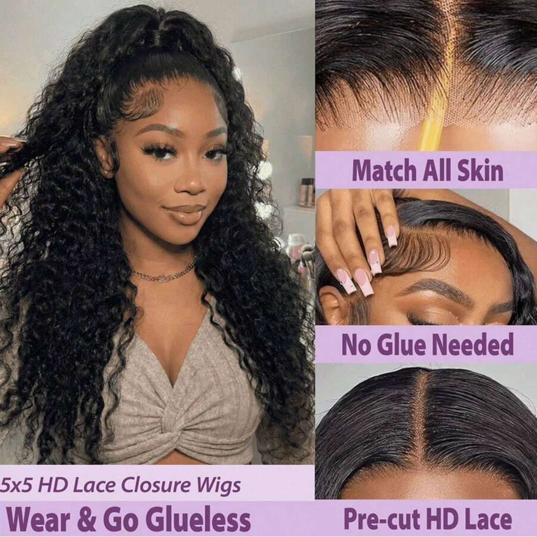 Jerry Curly Lace Wig