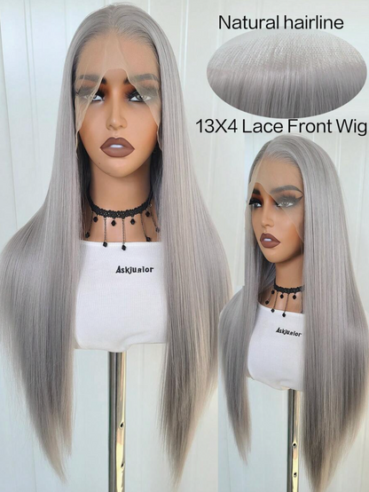 13×4 Lace Front Straight Synthetic Wig