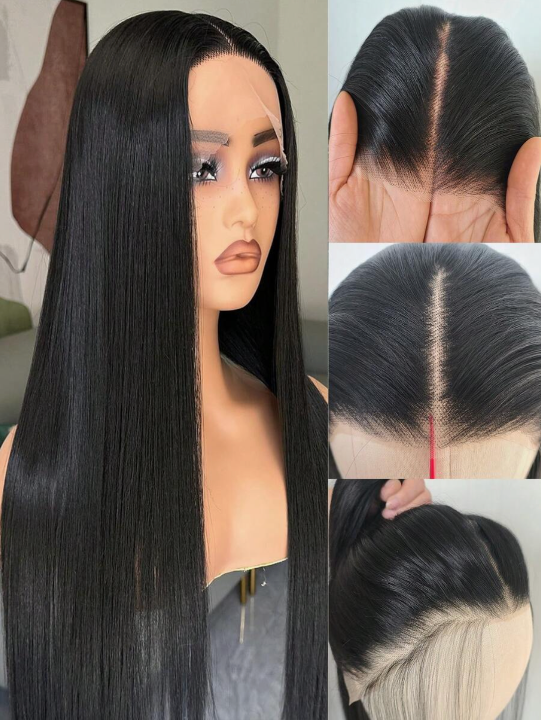 13×4 Lace Front Straight Synthetic Wig