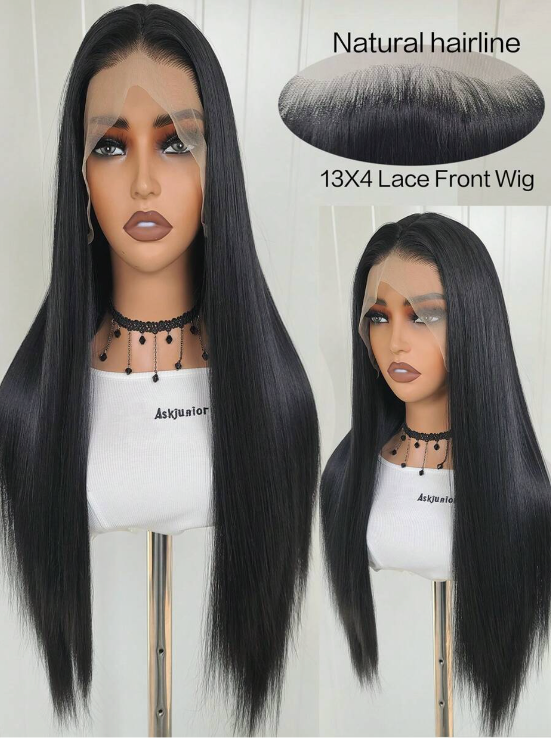 13×4 Lace Front Straight Synthetic Wig