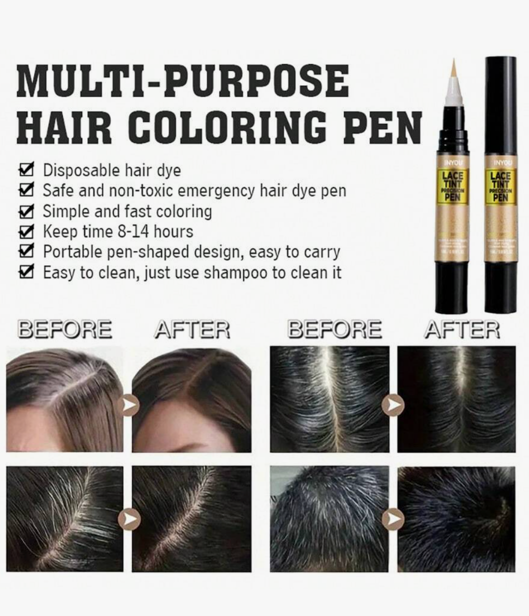 5ml Lace Wig Dyeing Pen – Easy Colour Touch-Up