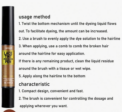 5ml Lace Wig Dyeing Pen – Easy Colour Touch-Up