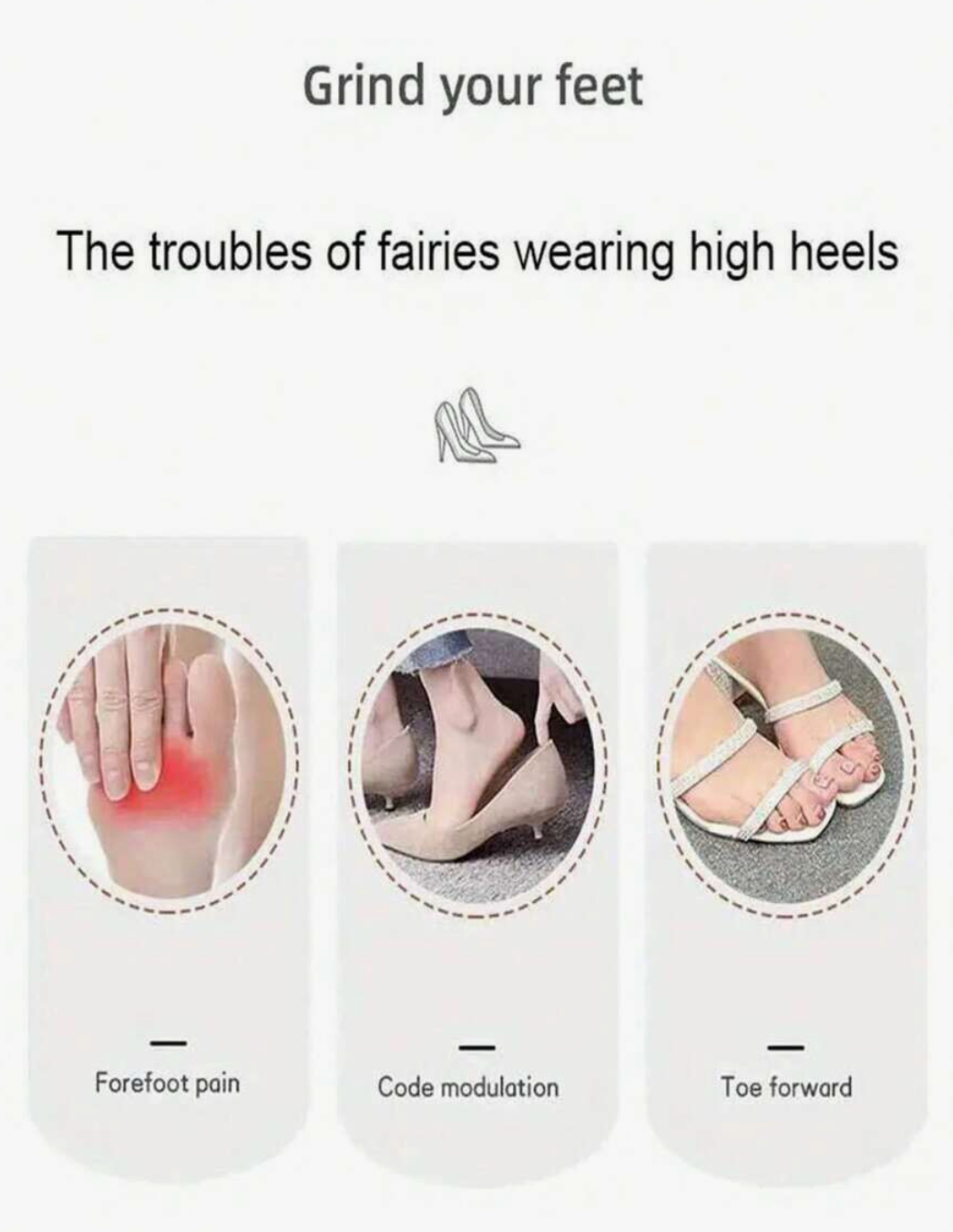 Non-Slip Breathable Heel Grips for Women