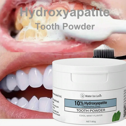 Mint Hydroxyapatite Tooth Powder – Fluoride-Free