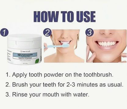 Mint Hydroxyapatite Tooth Powder – Fluoride-Free