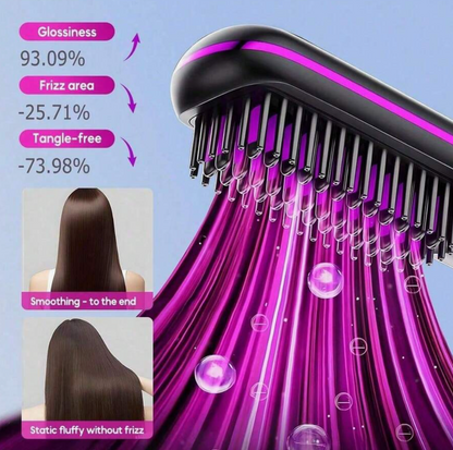 Portable Wireless Hair Straightening Comb