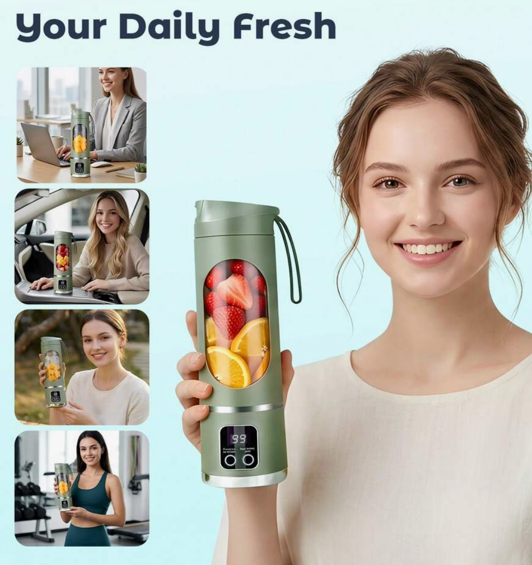 Teckwe 450ML Portable USB Blender
