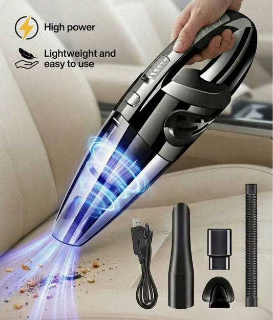 LEVIATECH Cordless Handheld Vacuum Cleaner – Rechargeable Wet & Dry Mini Vacuum