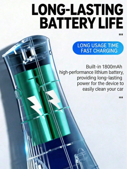 LEVIATECH Cordless Handheld Vacuum Cleaner – Rechargeable Wet & Dry Mini Vacuum