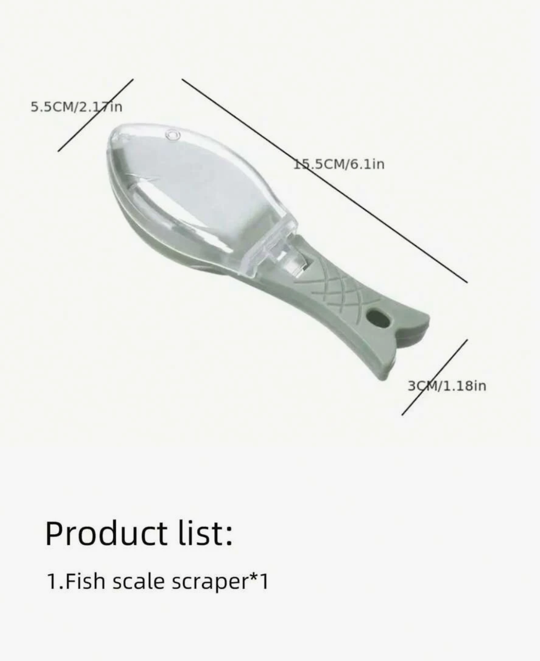 Fish Scale Remover & Scraper
