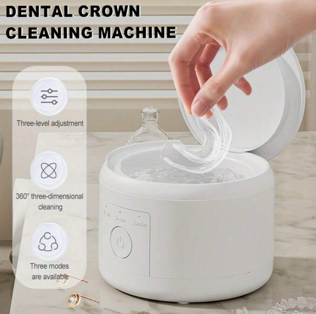 Ultrasonic Cleaner – 3-Mode Digital Cleaning Machine with Timer for Jewellery & Dental Accessories