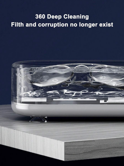 Portable Ultrasonic Cleaner – USB Type-C Vibration Cleaner for Glasses, Jewellery & Small Items