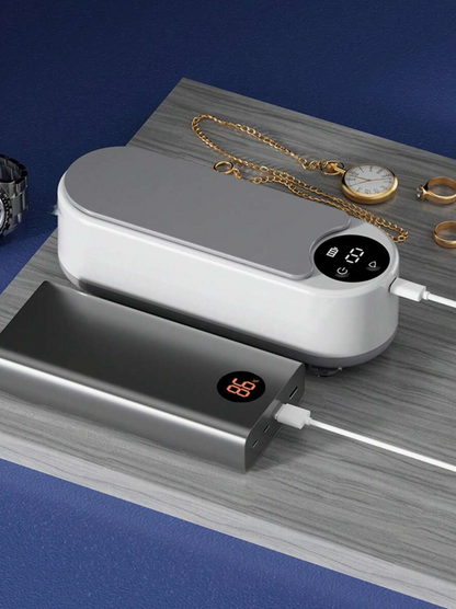 Portable Ultrasonic Cleaner – USB Type-C Vibration Cleaner for Glasses, Jewellery & Small Items