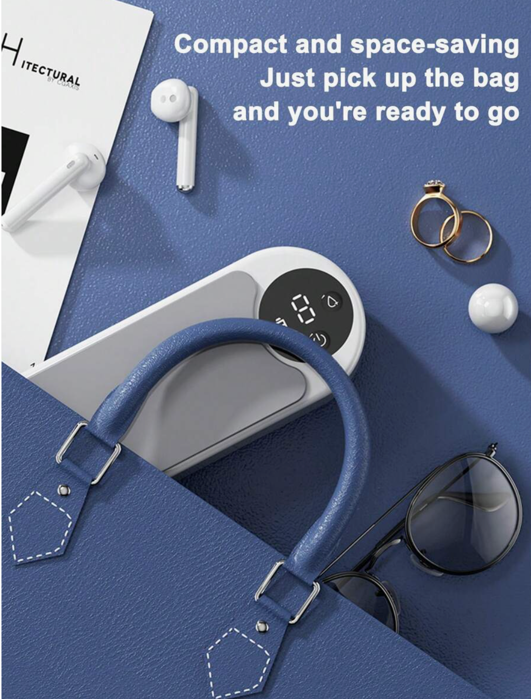 Portable Ultrasonic Cleaner – USB Type-C Vibration Cleaner for Glasses, Jewellery & Small Items