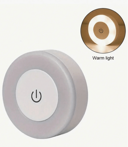 Dimmable LED Touch Night Light – Rechargeable Wireless Cabinet & Wall Light