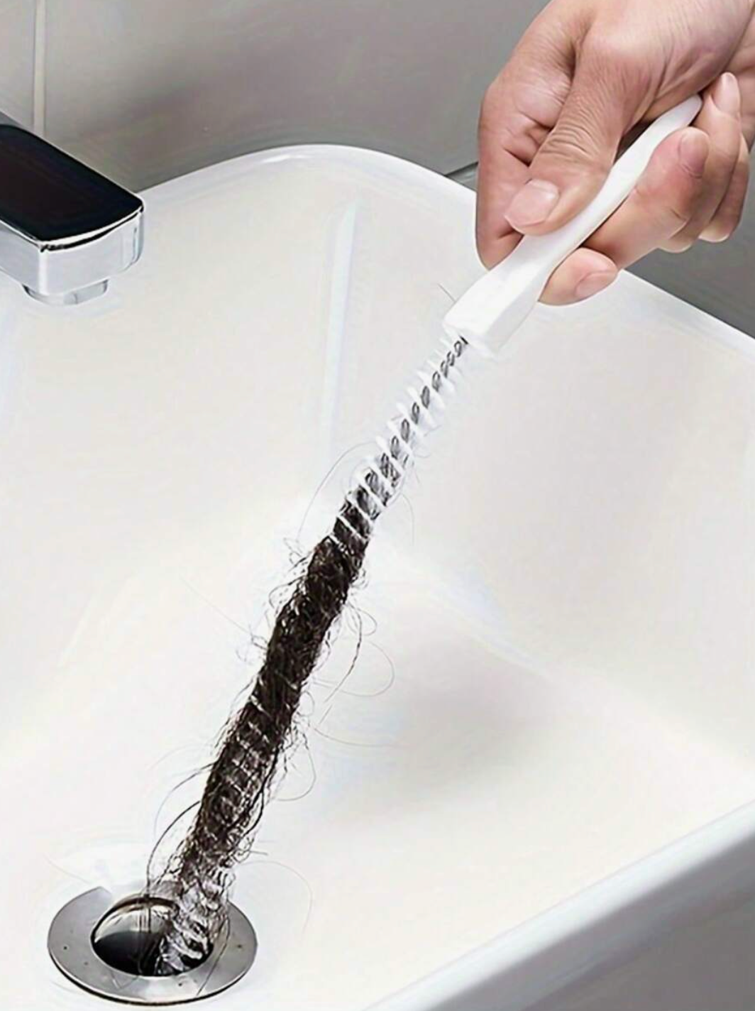 Drain Cleaning Tool – Flexible Hair & Clog Remover for Sinks, Pipes & Drains