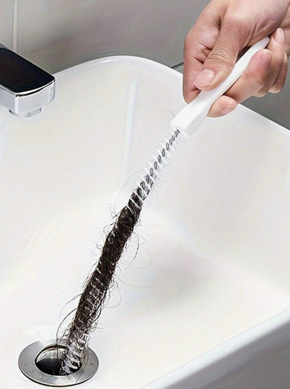 Drain Cleaning Tool – Flexible Hair & Clog Remover for Sinks, Pipes & Drains