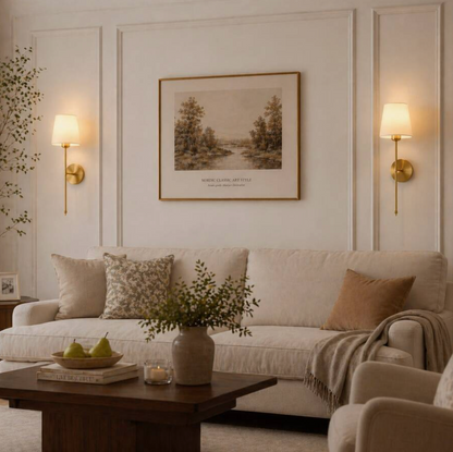 2-Piece Rechargeable Wireless Wall Lamp