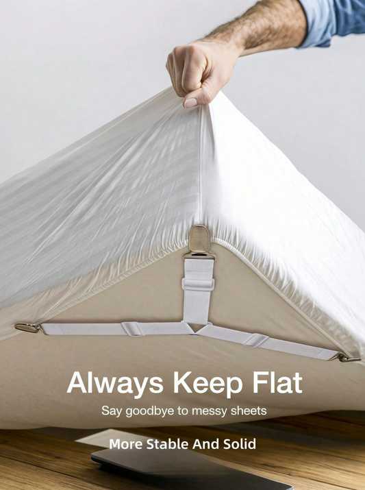 Triangle Quilt Holders – Adjustable Metal Clip Sheet & Quilt Fixing Straps