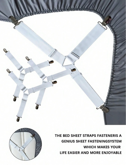 Triangle Quilt Holders – Adjustable Metal Clip Sheet & Quilt Fixing Straps