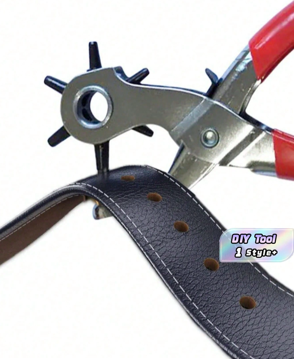 Heavy-Duty Leather Hole Punch