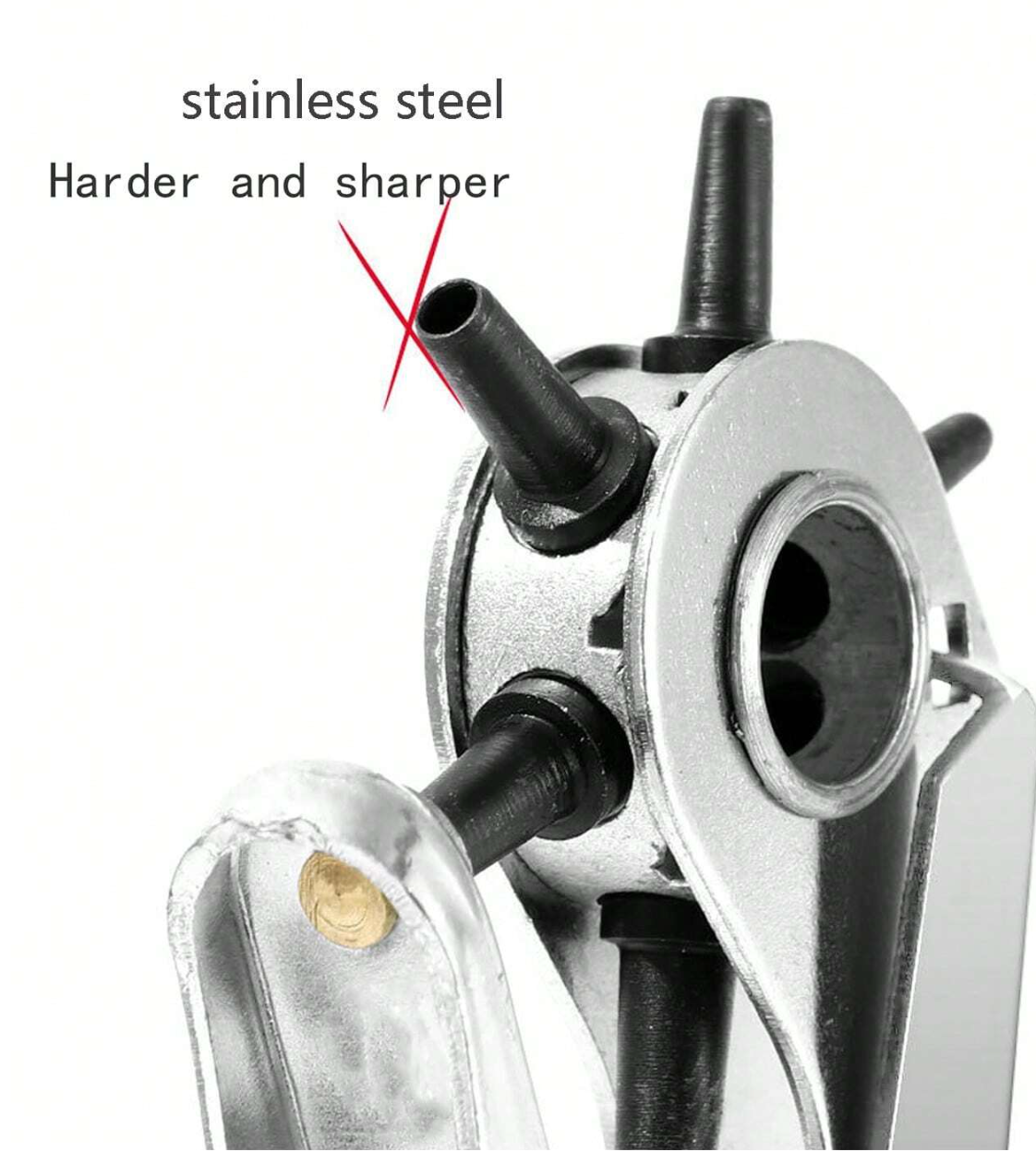 Heavy-Duty Leather Hole Punch