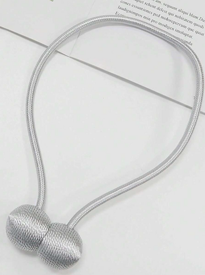 Magnetic Curtain Tie Backs – 2 Piece Curtain Holder Set