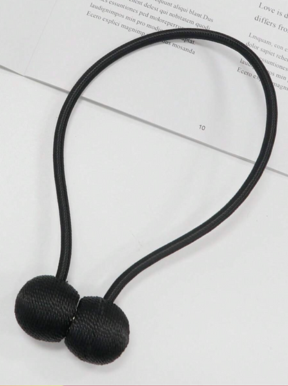 Magnetic Curtain Tie Backs – 2 Piece Curtain Holder Set