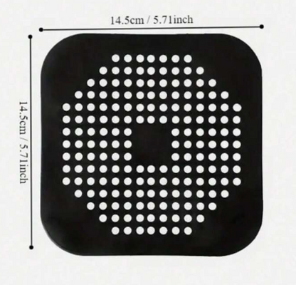 Silicone Hair Catcher & Drain Plug – Anti-Clog Shower, Bath & Sink Filter